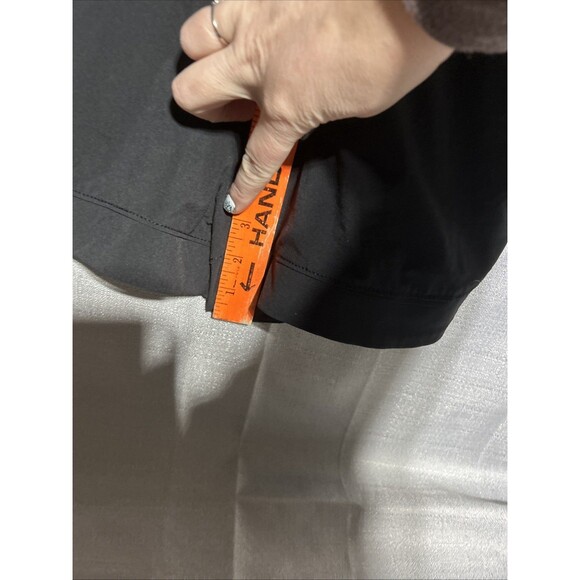 Athleta Romper One Piece Shorts in Black Women's Size Small Stretch Athleisure - Picture 3 of 9